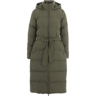 Zielona puchowa kurtka