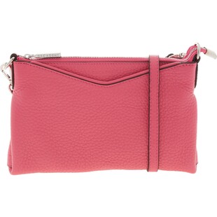 Różowa skórzana torebka