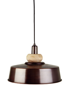 Brązowa lampa