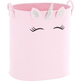 Różowy pojemnik na bieliznę