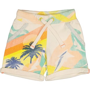 Spodenki w tropikalny wzór