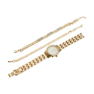 Zestaw zlotej bizuterii