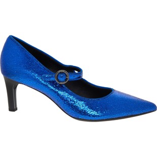 Niebieskie metaliczne szpilki