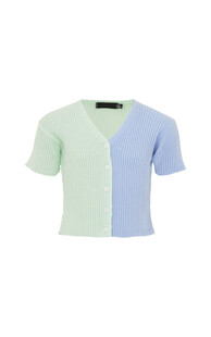 TK Maxx niebiesko-zielony top 59.99zl