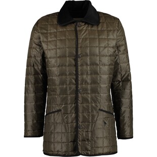 Oliwkowa pikowana kurtka