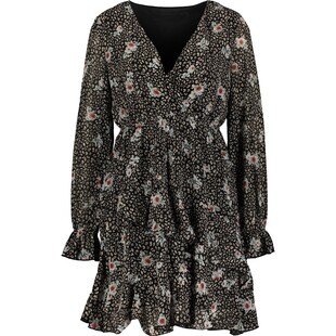 Kopertowa sukienka w kwiaty