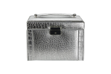 TK Maxx srebrny kuferek na kosmetyki 99.99zl