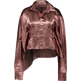 Różowo-złota koszula