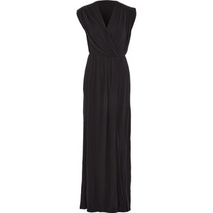 Czarna sukienka maxi