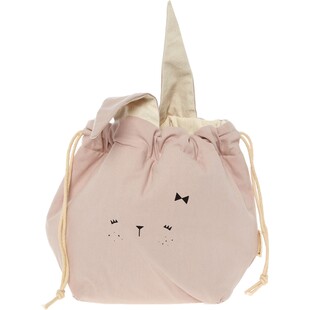 Różowy plecak królik