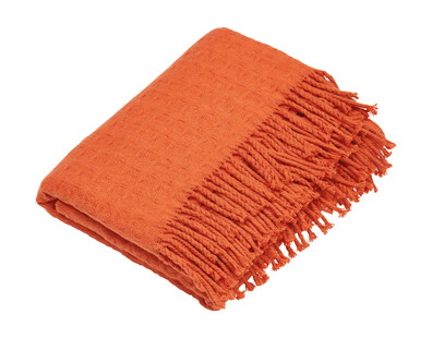 Pomarańczowa narzuta