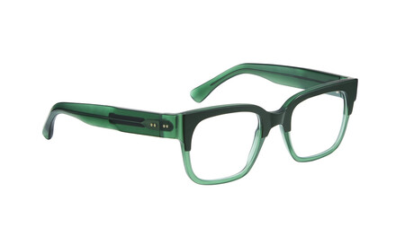 Niebiesko-zielone okulary korekcyjne