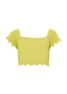 TK Maxx limonkowy crop top 49.99zl