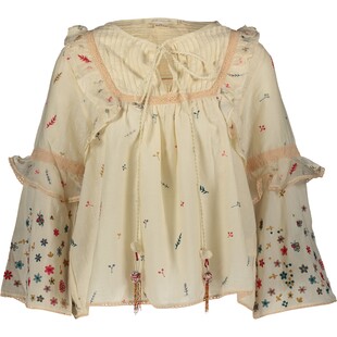 Kremowa koszula boho