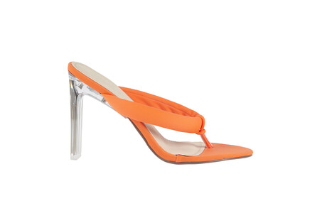 Pomaranczowe buty