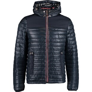 Granatowa kurtka puchowa