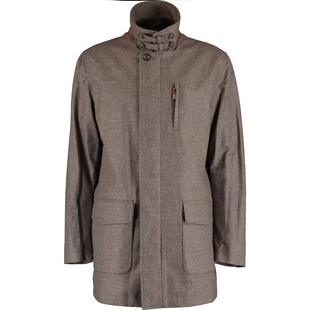 Męski wełniany trencz