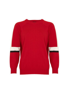 Czerwony sweter