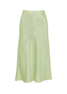 TK Maxx zielona satynowa spodnica 299.99zl