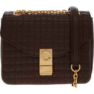 Skórzana pikowana torebka