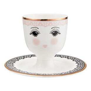 TK Maxx - Kolorowe piękno sniadania w lozku - kieliszek na jajko, 14.99PLN