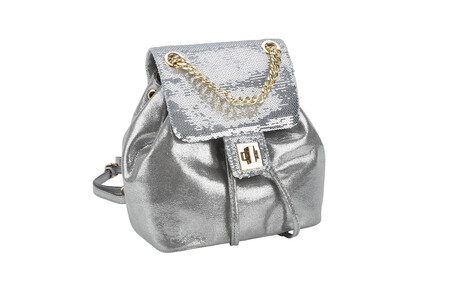 TK Maxx srebrny plecak 199.99PLN