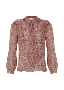 TK Maxx rozowa bluzka z falbana 134.99zl