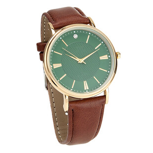 TK Maxx - Prezenty - zegarek ze skorzanym paskiem, 94.99PLN