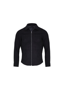 TK Maxx czarna zamszowa kurtka meska 169.99zl