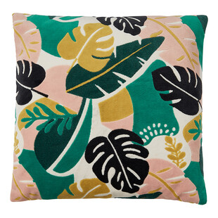 TK Maxx - Kolorowe piękno sniadania w lozku - velvetowa poduszka, 94.99PLN