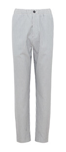 Szare spodnie w paski