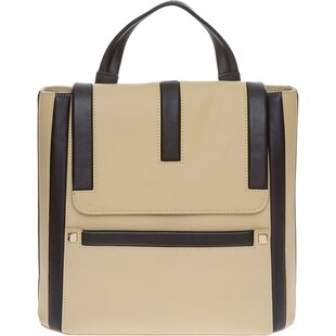 Kremowo czarna torba