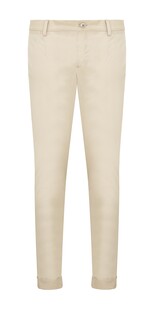 Garnitur - Kremowe spodnie