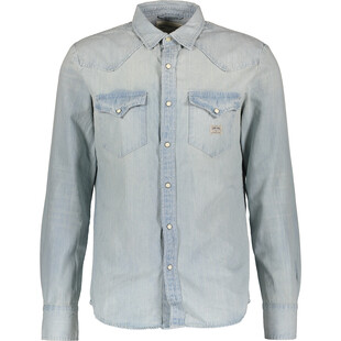 Jasna dżinsowa koszula