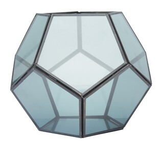 Geometryczna waza ze szkła