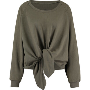 Sweter w kolorze khaki