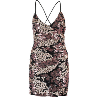 Sukienka z kolorowymi cekinami