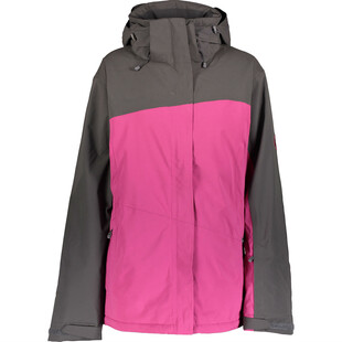 Różowa kurtka narciarska