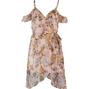 Sukienka z kwiatowym motywem