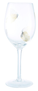 Kieliszek z motywem piorek