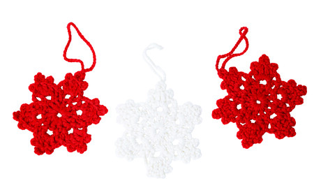 Szydelkowe platki sniegu