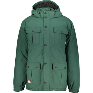 Ciemnozielona kurtka parka