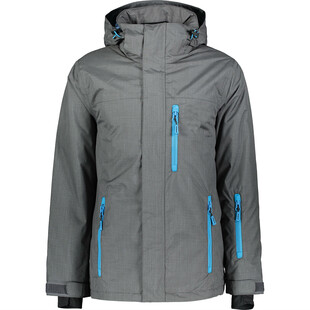 Szara kurtka narciarska