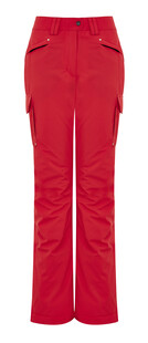 Czerwone spodnie narciarskie