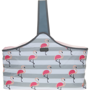 Flamingo Print Cooler Bag