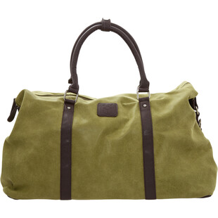 Zielona torba podróżna