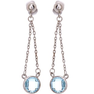 Kolczyki z kamieniem