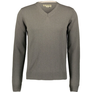 Wełniany sweter w kolorze khaki