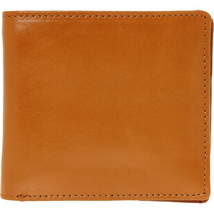 Brązowy skórzany portfel