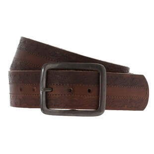 Szeroki brązowy pasek dla mężczyzn